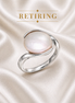 Pearl Coin Ring — Sterling Silver