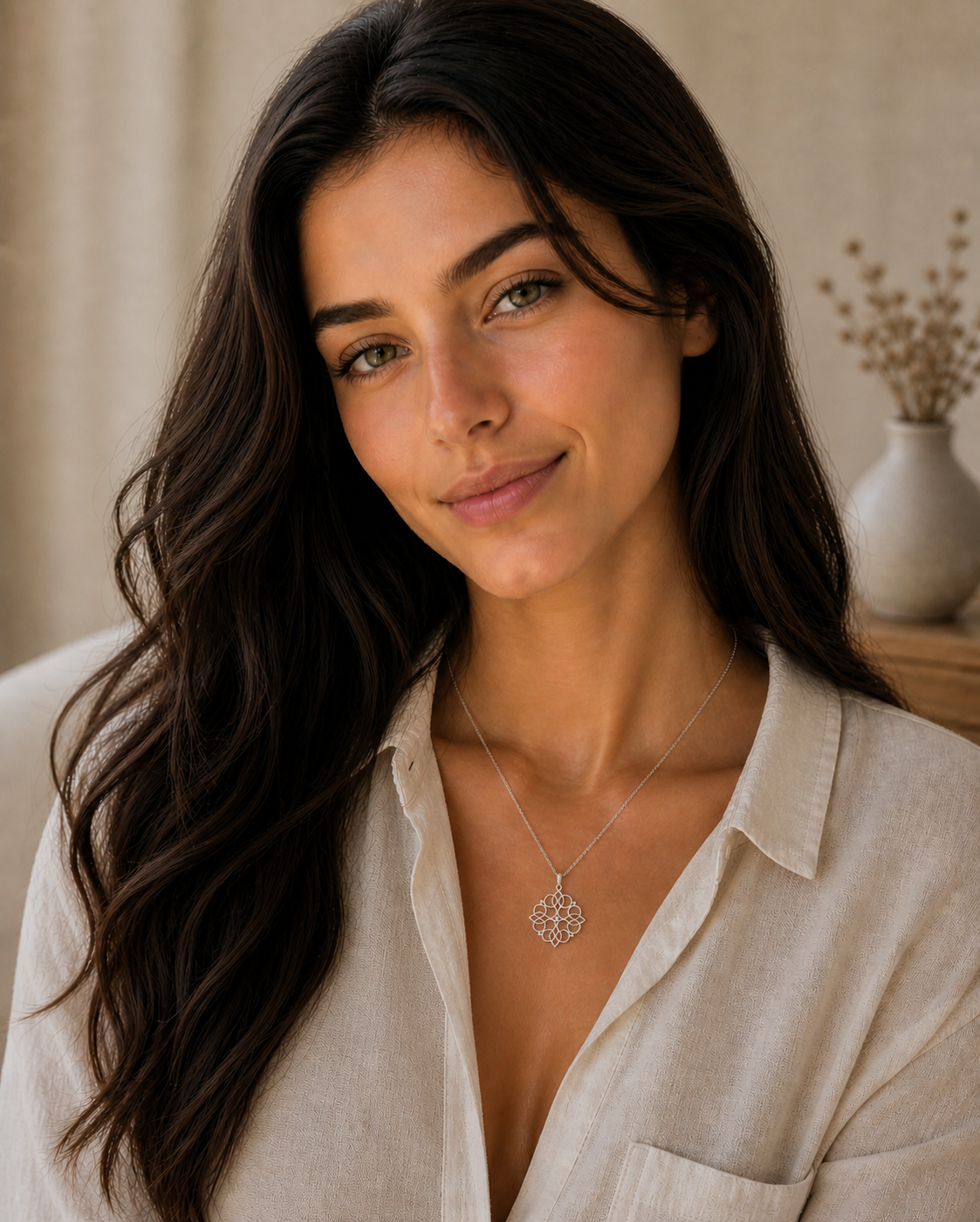 Solace Pendant  — Sterling Silver