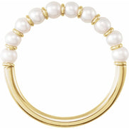 Freshwater Pearl Ring — 14K Yellow Gold
