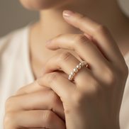 Freshwater Pearl Ring — 14K Yellow Gold