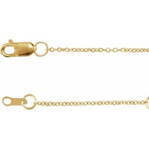 Cable Chain Bracelet — 14k Yellow Gold-Filled