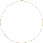 Adjustable Cable Chain Necklace — 14K Gold-Filled