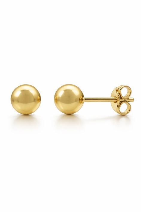 Ball Stud Earrings — 14K Gold-Filled