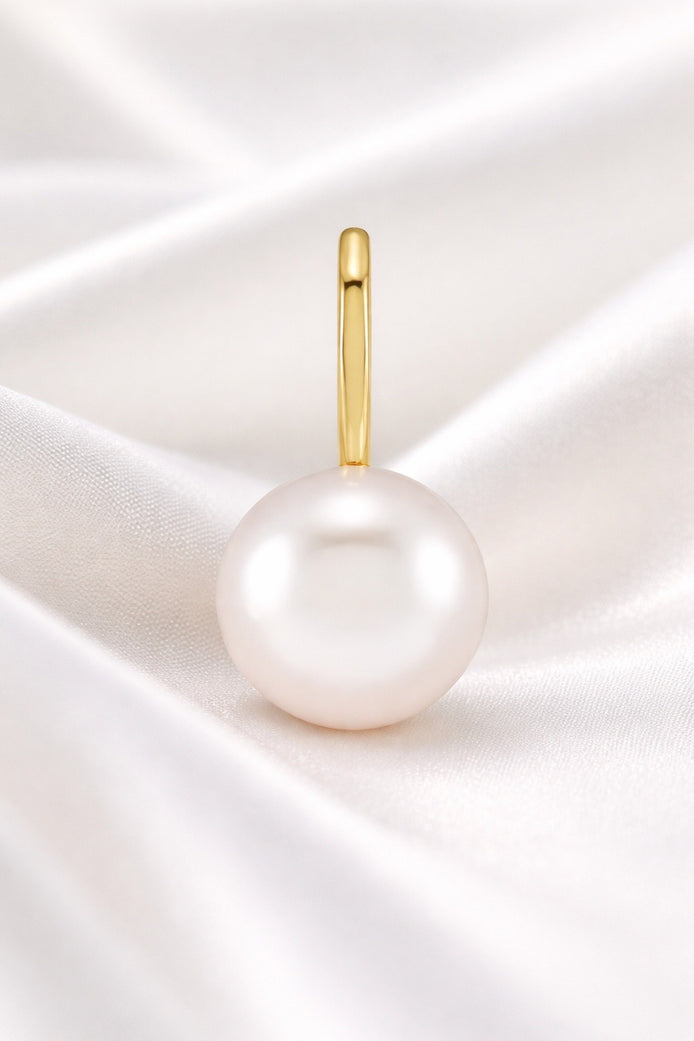 Akoya Pearl Pendant — 14K Yellow Gold