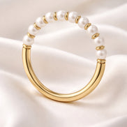 Freshwater Pearl Ring — 14K Yellow Gold