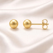 Ball Stud Earrings — 14K Gold-Filled