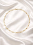 Paperclip-Style Chain Necklace — 14K Gold-Filled