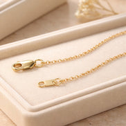 Adjustable Cable Chain Necklace — 14K Gold-Filled
