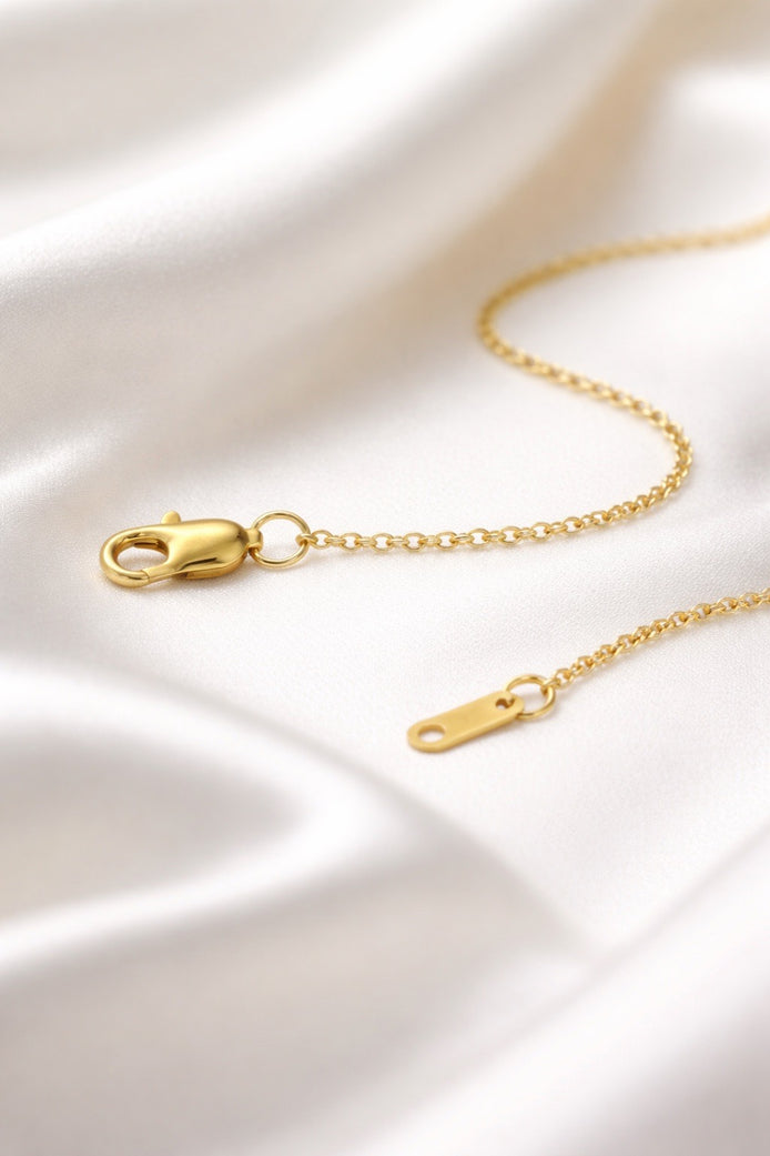 Adjustable Cable Chain Necklace — 14K Gold-Filled