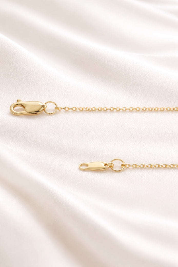 Cable Chain Bracelet — 14k Yellow Gold-Filled