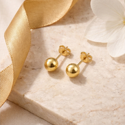 Ball Stud Earrings — 14K Gold-Filled