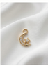 Diamond Moon & Star Dangle — 14K Yellow Gold