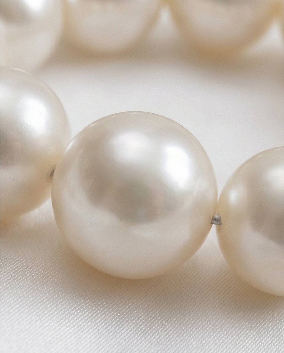 Freshwater Pearl Flexible Ring — Sterling Silver