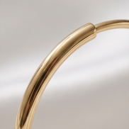 Endless Hoop Earrings — 14K Yellow Gold