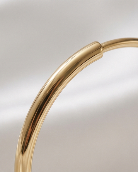 Endless Hoop Earrings — 14K Yellow Gold