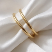 Endless Hoop Earrings — 14K Yellow Gold
