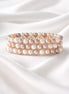 Aurora Blush Pearl Bracelet — Sterling Silver