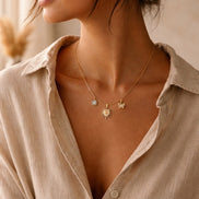 Everlight Sol Pendant — 14K Yellow Gold