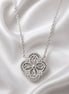 Quiet Bloom Necklace — Sterling Silver