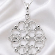 Solace Pendant  — Sterling Silver