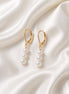 Lunelle Pearl Drop Earrings — 14K Gold-Filled