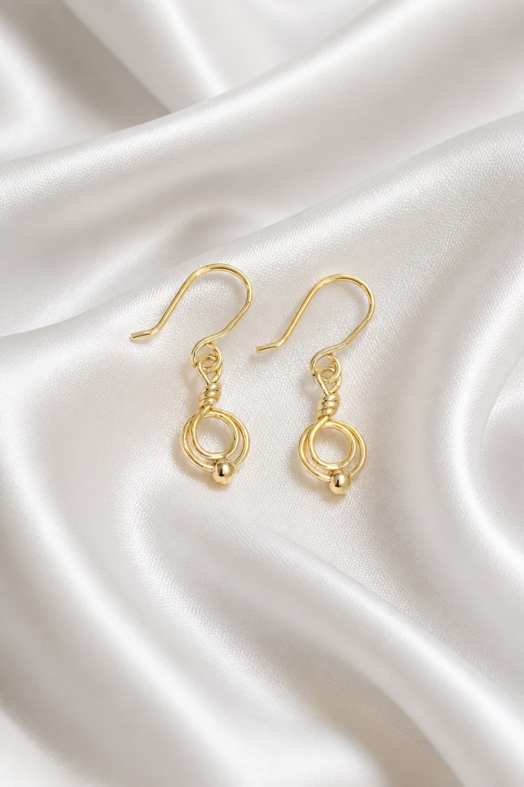 Solenne Orbit Earrings Earrings — 14K Gold-Filled
